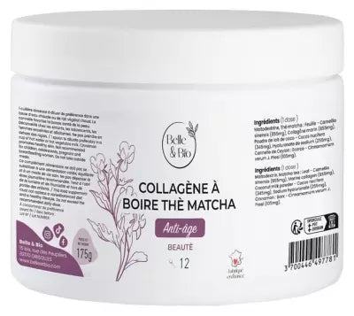 Belle & Bio Drinkable Collagen Matcha Tea 175 G