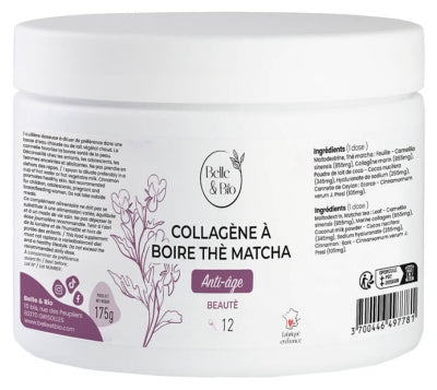 Belle & Bio Drinkable Collagen Matcha Tea 175 G