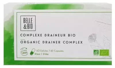 Belle & Bio Organic Drainer Complex 60 Capsules