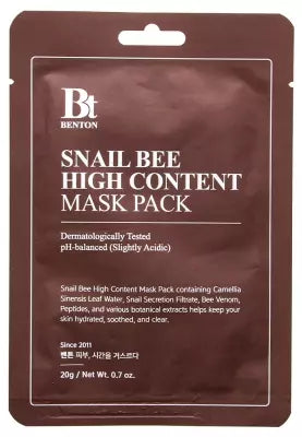 Benton Snail Bee High Content Mask Pack 20 G