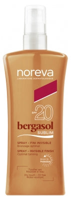 Noreva Bergasol Spf20 Body & Face Sun Milk 125Ml