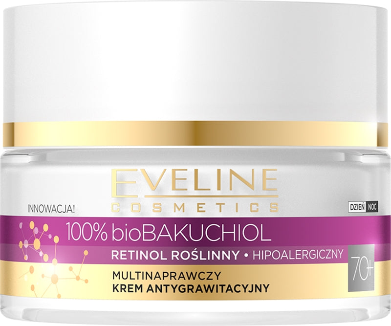 Eveline Cosmetics Bio Bakuchiol Multi-Corrective Cream For Signs Of Ageing 70+