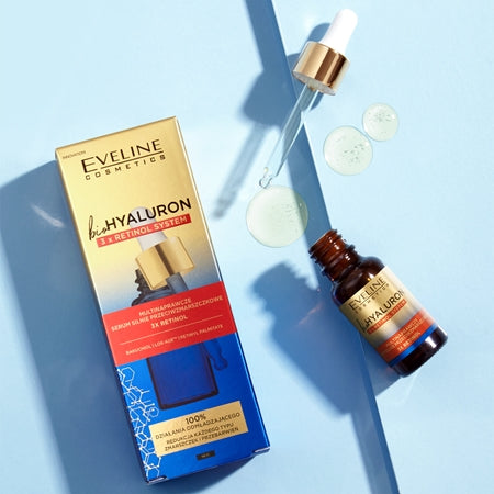 Eveline Cosmetics Bio Hyaluron 3X Retinol System Anti-Wrinkle Night Serum