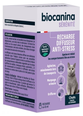 Biocanina Anti-Stress Diffuser Refill Cat 45Ml