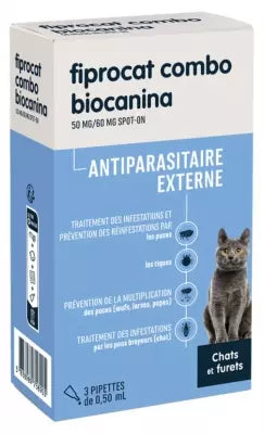 Biocanina Fiprocat Combo Cat And Ferret 3 Pipettes