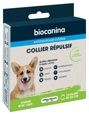 Biocanina Repellent Colalr Dogs Under 15Kg