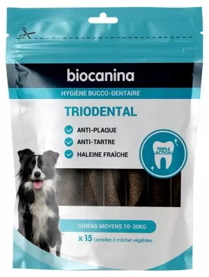 Biocanina Triodental Medium Dogs 15 Vegetable Slats