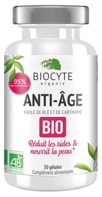 Biocyte Anti-Ageing Organic 30 Capsules (To Consume Preferably Before The End Of 07/2024)