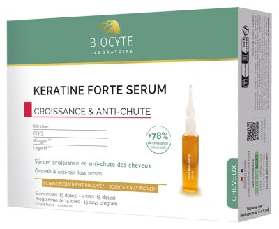 Biocyte Anti-Hair Loss Keratine Forte Serum 5 Phials