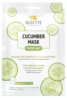 Biocyte Cucumber Mask Purifying Anti-Imperfections And Matifying Mask 10G