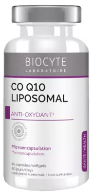 Biocyte Longevity Coq10 Liposomal 40 Capsules