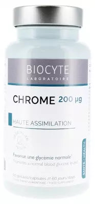 Biocyte Longevity Cr Chrome 60 Capsules