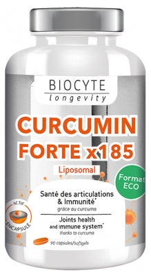 Biocyte Longevity Curcumin Forte X185 90 Softgels