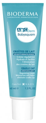 Bioderma Abcderm Babysquam Cradle Cap Regulating Cream 40Ml