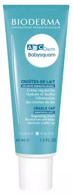 Bioderma Abcderm Babysquam Cradle Cap Regulating Cream 40Ml