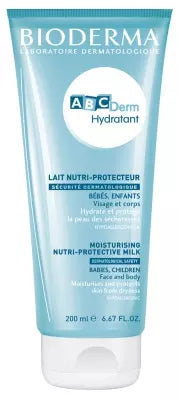 Bioderma Abcderm Moisturising Nutri-Protective Milk 200Ml