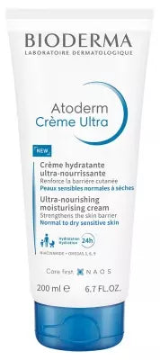 Bioderma Atoderm Crème Ultra Utra-Nourishing Moisturising Cream 200Ml