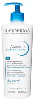 Bioderma Atoderm Crème Ultra Ultra-Nourishing Moisturising Cream 500Ml