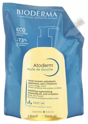 Bioderma Atoderm Eco-Refill Shower Oil 1 Liter