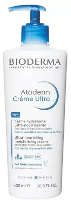 Bioderma Atoderm Ultra-Nourishing Moisturising Cream Fragranced 500Ml