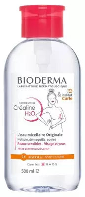 Bioderma Crealine (Sensibio) H2O Micelle Solution Limited Edition 500Ml