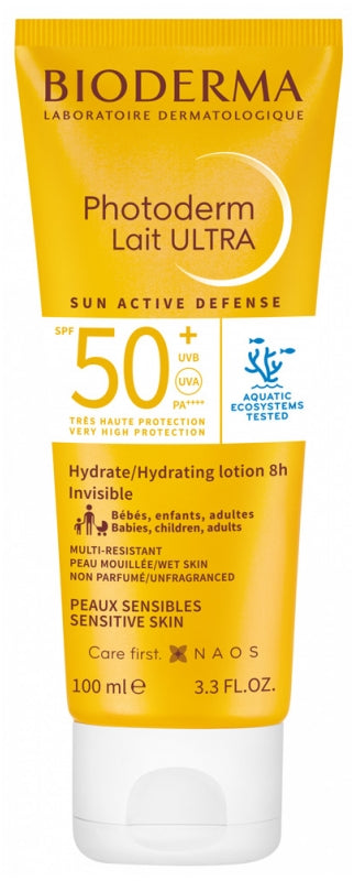 Bioderma Photoderm Milk Ultra Spf50+ Fragrance Free 100Ml