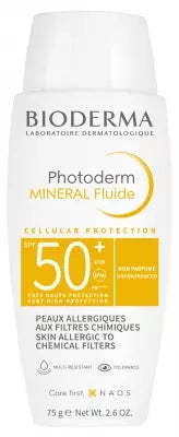 Bioderma Photoderm Mineral Fluid Spf50+ 75G