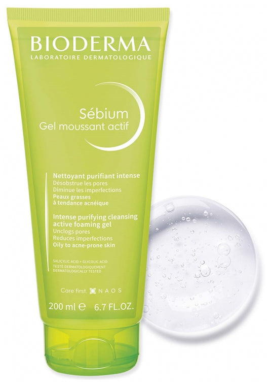 Bioderma Sébium Active Foaming Gel 200Ml