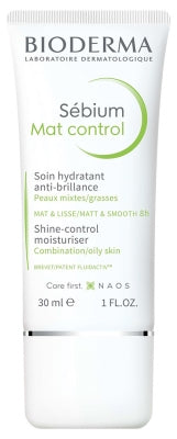 Bioderma Sébium Mat Shine Control Moisturiser 30Ml