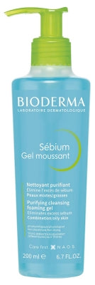 Bioderma Sébium Purifying Cleansing Foaming Gel 200Ml