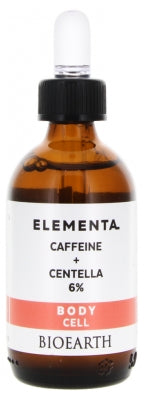 Bioearth Elementa Body Cell Caffeine + Centella 6% Solution 50Ml