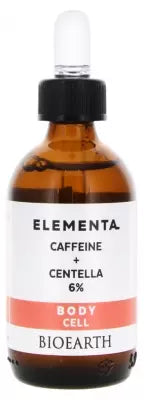 Bioearth Elementa Body Cell Caffeine + Centella 6% Solution 50Ml