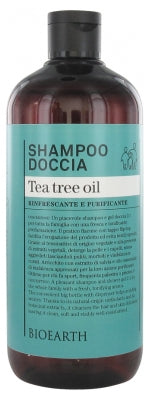 Bioearth Family Shower Shampoo With Tea Tree Oil 500Ml