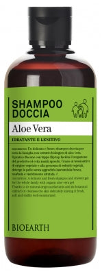 Bioearth Family Shower Shampoo With Aloe Vera 500Ml