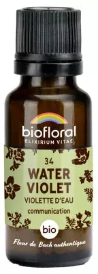 Biofloral Bach Flower Remedies 34 Water Violet Organic 19.5 G