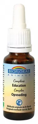 Biofloral Bach Flowers Animals Organic Complex Education 20 Ml