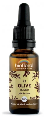 Biofloral Bach Flowers 23 Olive Organic 20Ml