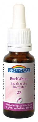 Biofloral Bach Flowers 27 Rock Water Organic 20Ml