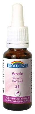 Biofloral Bach Flowers 31 Vervain Organic 20Ml