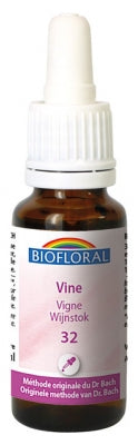 Biofloral Bach Flowers 32 Vine Organic 20Ml