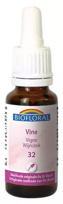Biofloral Bach Flowers 32 Vine Organic 20Ml