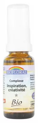 Biofloral Bach Flowers Organic Complex Inspiration Creativity C12 20 Ml