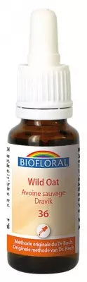 Biofloral Bach Flowers 36 Wild Oat Organic 20Ml