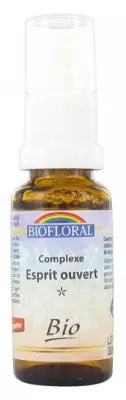 Biofloral Bach Flowers Organic Complex Open-Mind C8 20 Ml