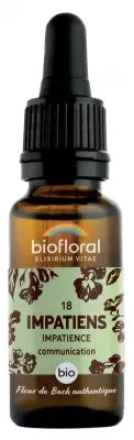 Biofloral Bach Flowers 18 Impatiens Organic 20Ml