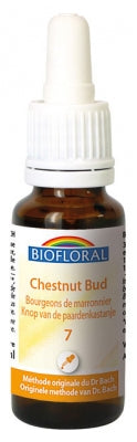 Biofloral Bach Flowers 07 Chestnut Bud Organic 20Ml