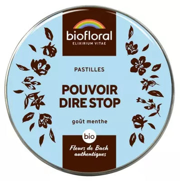 Biofloral Being Able To Say Stop Lozenges Organic 50G