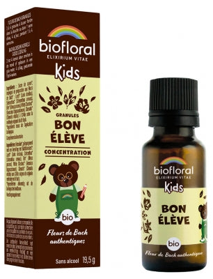 Biofloral Kids Good Student Concentration Granules Organic 19,5G