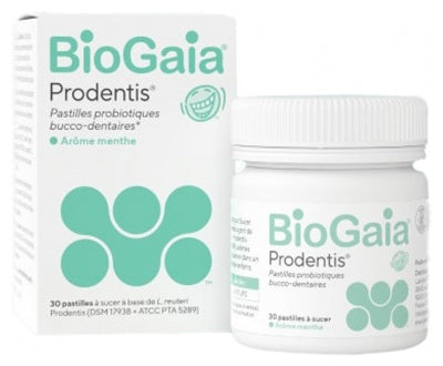 Biogaia Prodentis Oral Probiotic Lozenges Mint Flavour 30 Lozenges