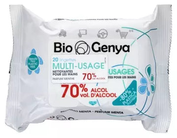 Biogenya 20 Multi-Purpose Wipes 70% Vol. Of Alcohol